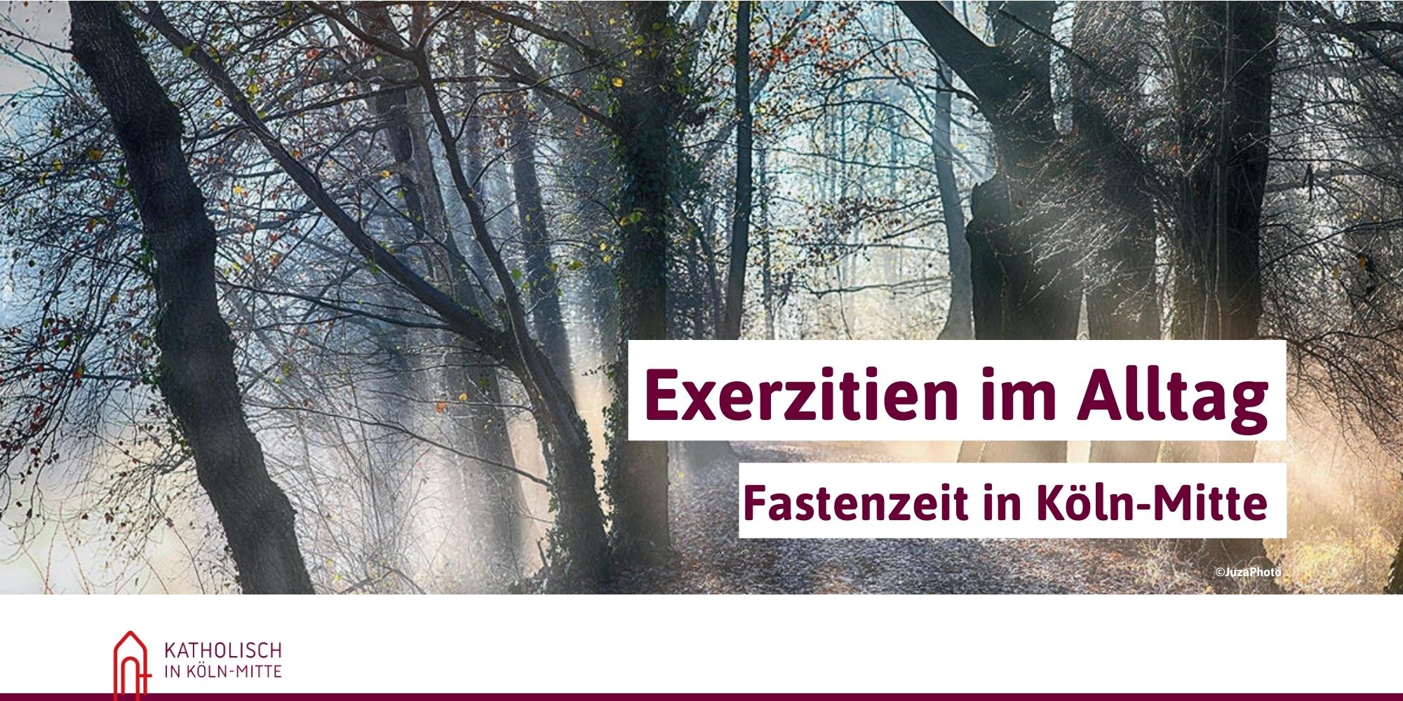 Exerzitien im Alltag Fastenzeit 2026 header