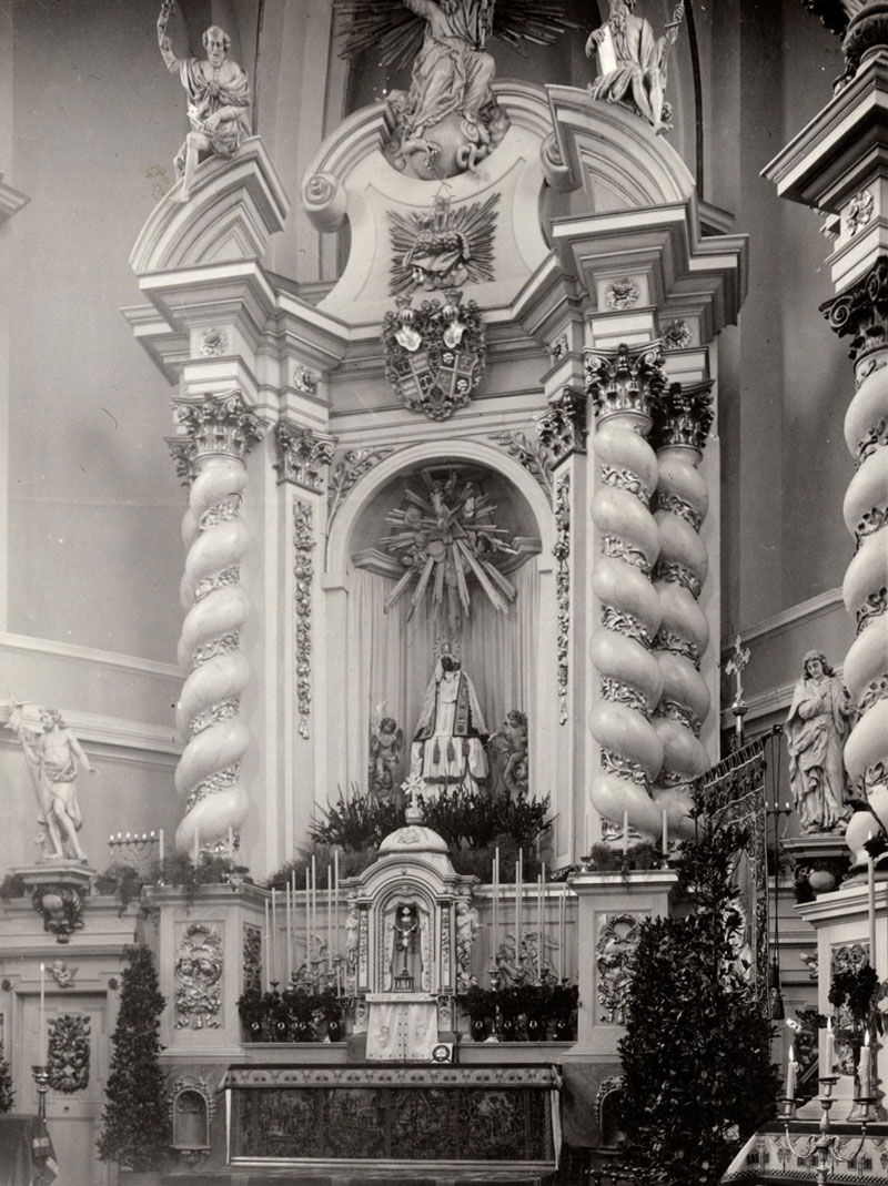 St. Maria innen, vor Bombenangriff